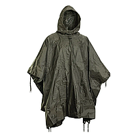 Дождевик пончо тент MIL-TEC RIPSTOP WET WEATHER PONCHO OLIVE 10630001