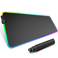 Игровой коврик Rasure Flashy RGB Gaming Mouse Pad c подсветкой 780 x 300 мм