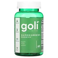 Goli Nutrition, Жевательные таблетки Supergreens, 60 шт. Киев