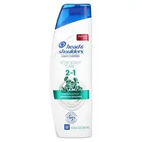 Head & Shoulders, Средство для защиты от зуда кожи головы, шампунь и кондиционер 2 в 1, с эвкалиптом, 250 мл