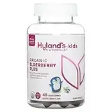 Hyland's, Kids Naturals, органическая бузина плюс, натуральные ягоды, для детей от 2 лет, 48 веганских Киев