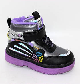 Ботинки для дівчинки зимові Хайтопи для дівчинки Зимні дутики Дитячі зимові черевики, розмір 29