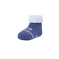 Дитячі шкарпетки махрові - Дюна р. 08-10 (шкарпетки дитячі зимові махрові, Duna) 4031-2563-джинс
