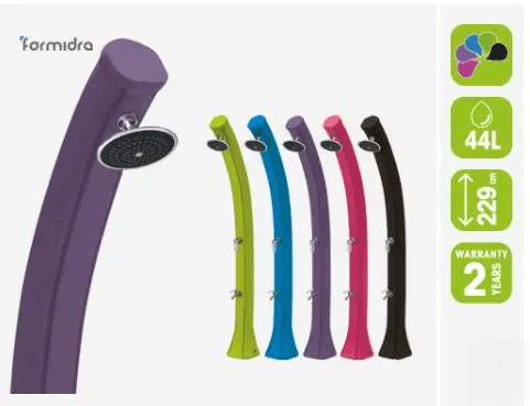 Уличный Душ с Подогревом Воды от Солнца 44 Л. Happy 157046 — Купить ...