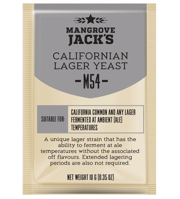 Пивні дріжджі Mangrove Jack's Californian Lager M54. Дріжджі для пива Мангрув Джек. Для лагерів, фото 1