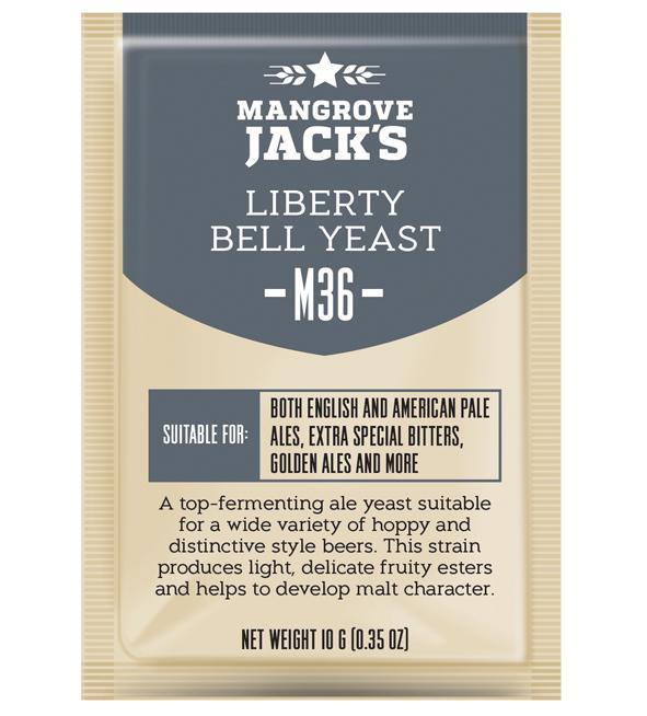 Дрожжи Mangrove Jack's Liberty Bell Ale Yeast M36, фото 1