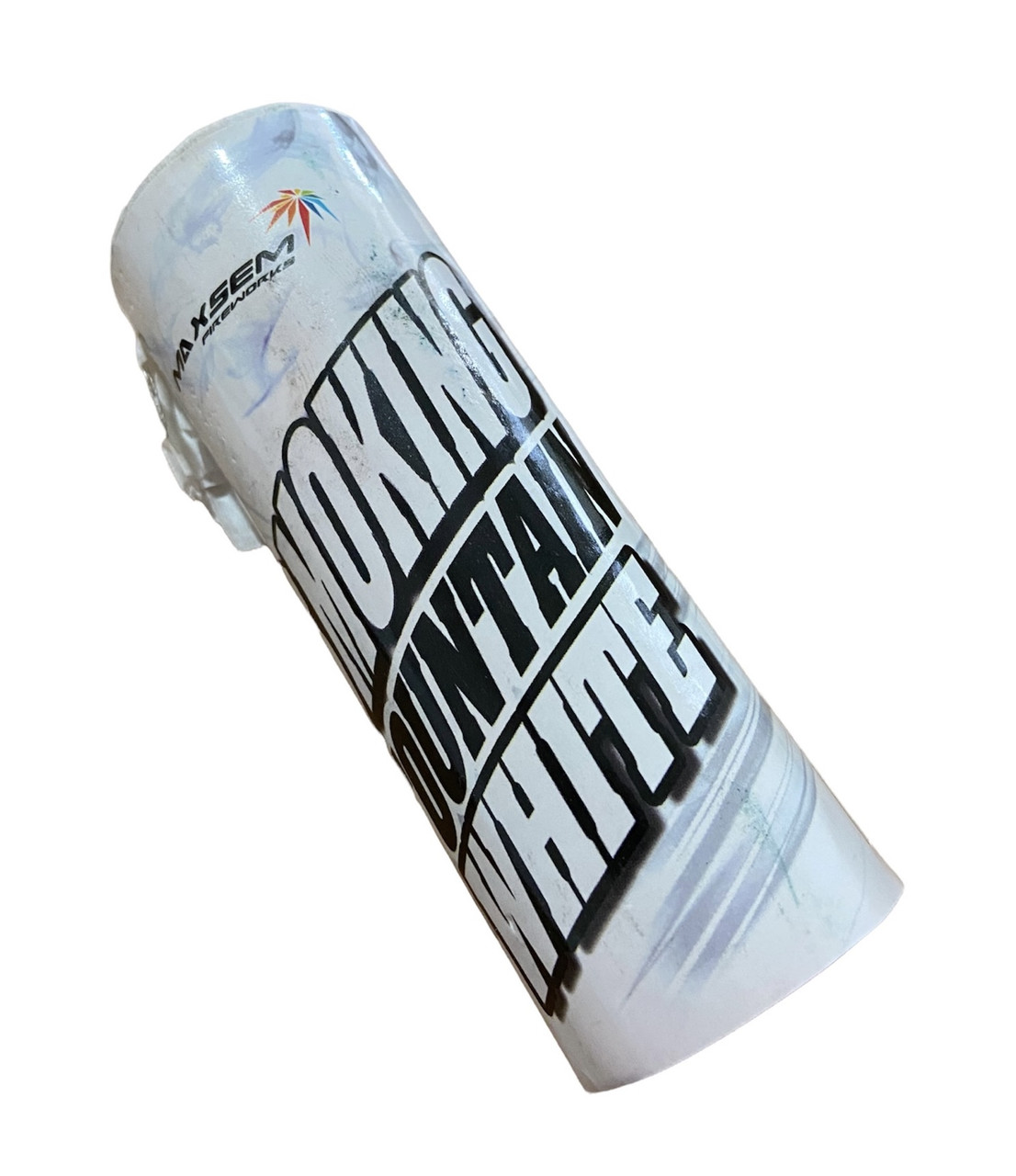 Кольоровий дим для фотосесії Білий Maxsem MA0509 White smoking fountain 45 сек