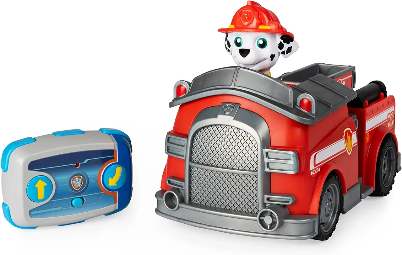 Щенячий Патруль Маршал Пожежна Машинка на Пульті керування Paw Patrol Marshall Fire Truck Spin Master, фото 1