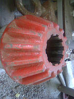 Колесо (шестерня z-15 m-20) креслення 307-10А-4 на редуктор приводу ходу (запчастини до екскаваторів Е-2503)