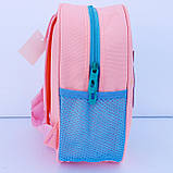 Рюкзак дитячий для дівчинки рожевий з єдиноріжкою, фото 3