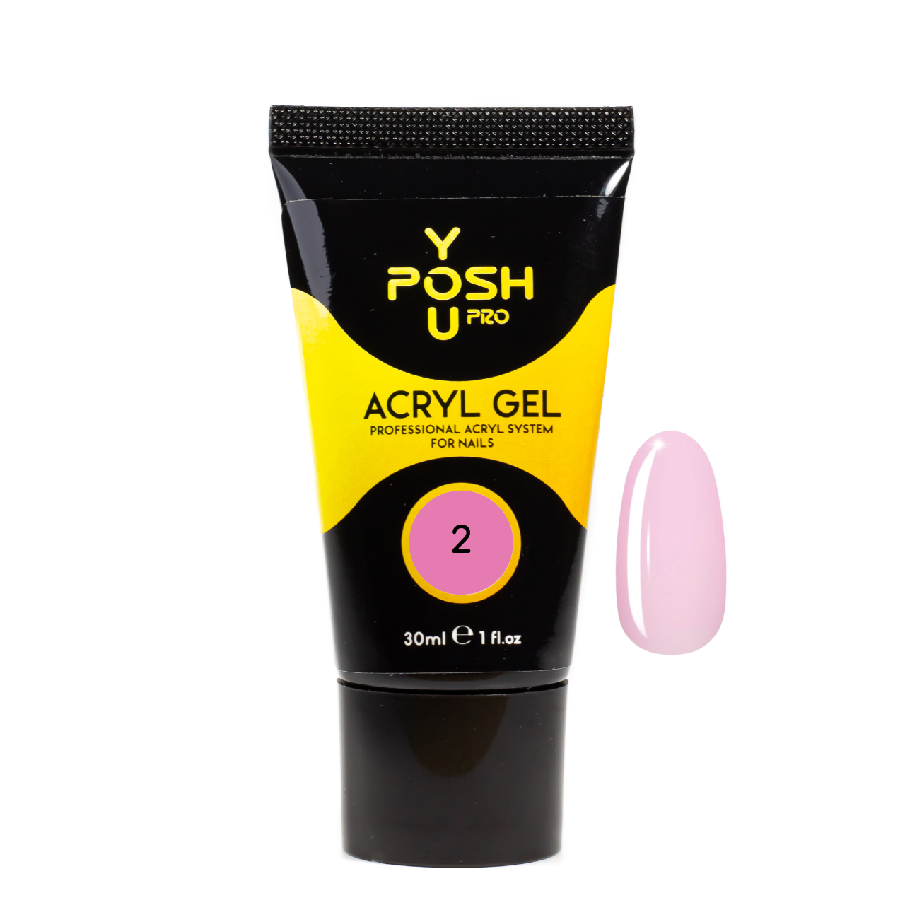 Акрігель для нарощування нігтів YouPOSH Acryl Gel 30 мл № 2