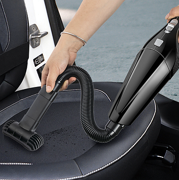 Ручний портативний пилосос для авто / Пилосос для авто салону від прикурювача / Автомобільний пилосос