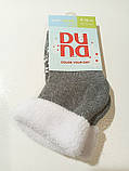 Дитячі шкарпетки махрові - Дюна р. 10-12 (шкарпетки дитячі зимові махрові, Duna) 4031-2563-світло-сірий, фото 2