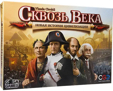 Настільна гра Крізь Віка: Нова Історія Цивілізації, фото 1