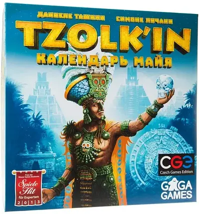 Настільна гра Цолькін. Календар Мая (Tzolk'in: The Mayan Calendar), фото 1