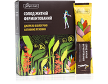 Суперфуд Добра Їжа солод житній ферментований в стіках 10шт/10г