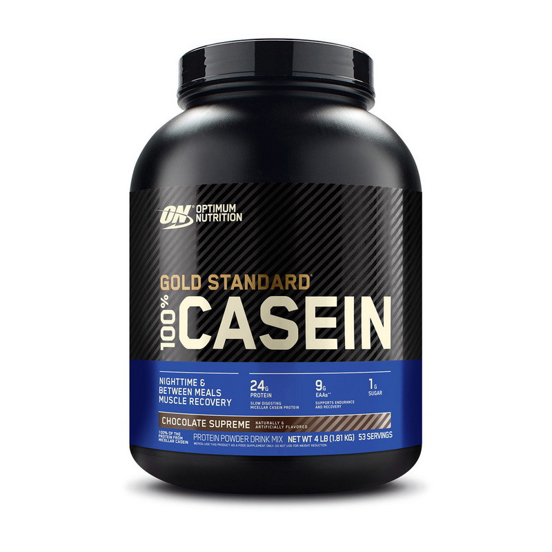 100% Gold Standard Casein (1,8 kg, chocolate supreme) creamy vanilla, 1,75 kg