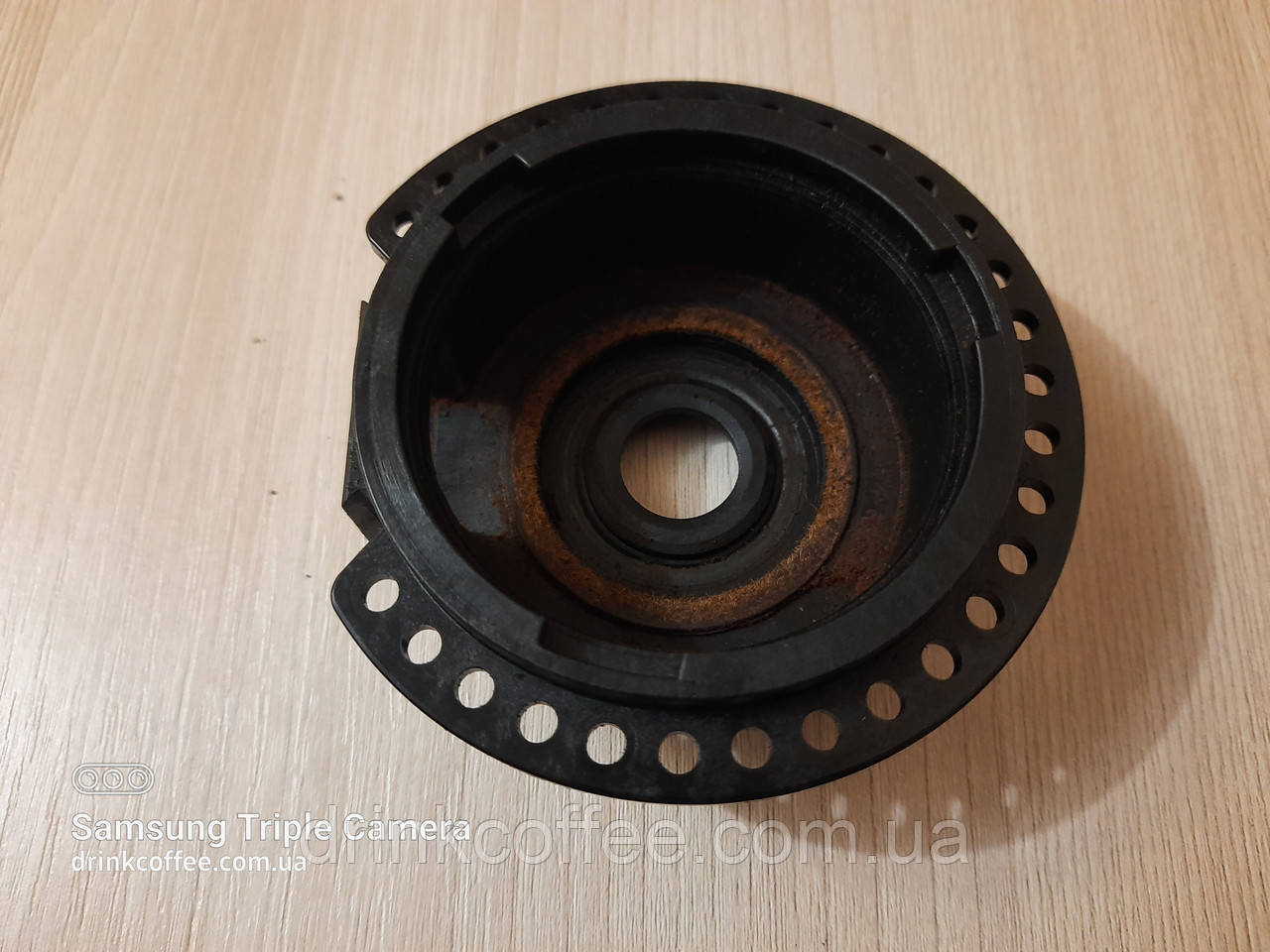 Основа горизонтальної кавомолки для кавоварки Saeco б/у, фото 1