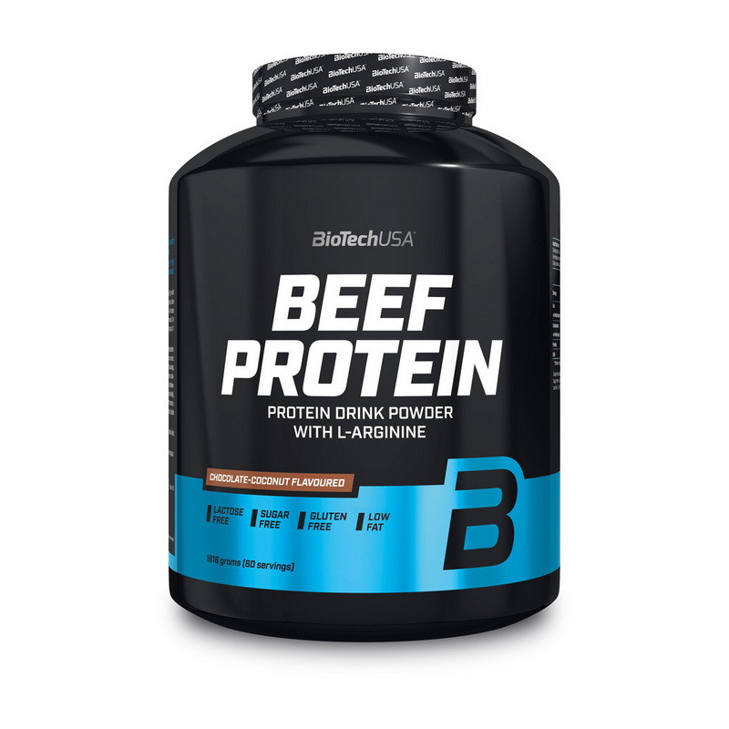 BEEF Protein (1,8 kg, chocolate-coconut), Київ vanilla-cinnamon