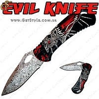 Складаний ніж Evil Knife подарункове паковання