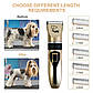 Машина для стригти собак і котів Pet Grooming Hair Clipper Kit триммер для собак набір для гримінгу (ST), фото 6