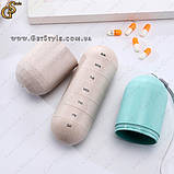 Таблетниця Pill Box 7 відділень у захисному боксі 12 см, фото 3