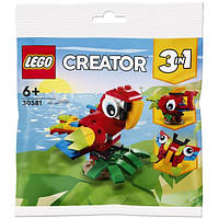 LEGO ЛЕГО Creator 3-in-1 Тропический Попугай 30581 (66 деталей) BricksLife