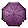 Парасолька жіноча складана повний автомат антивітер Yuzont фіолетова (1757), фото 3