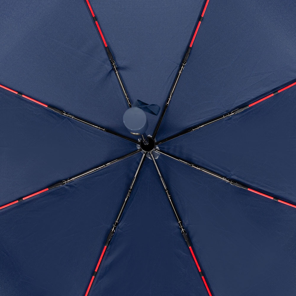 Зонт складной полный автомат антиветер унисекс Yuzont синий (1757) - фото 4 - id-p1678342520