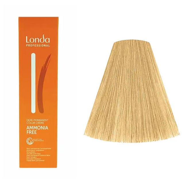 Фарба для волосся без аміаку Londacolor DEMI Permanent 60мл. 10/73 яскравий блонд коричнево-золотистий