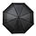 Парасолька складана повний автомат антивітер унісекс Yuzont чорна (1757), фото 3