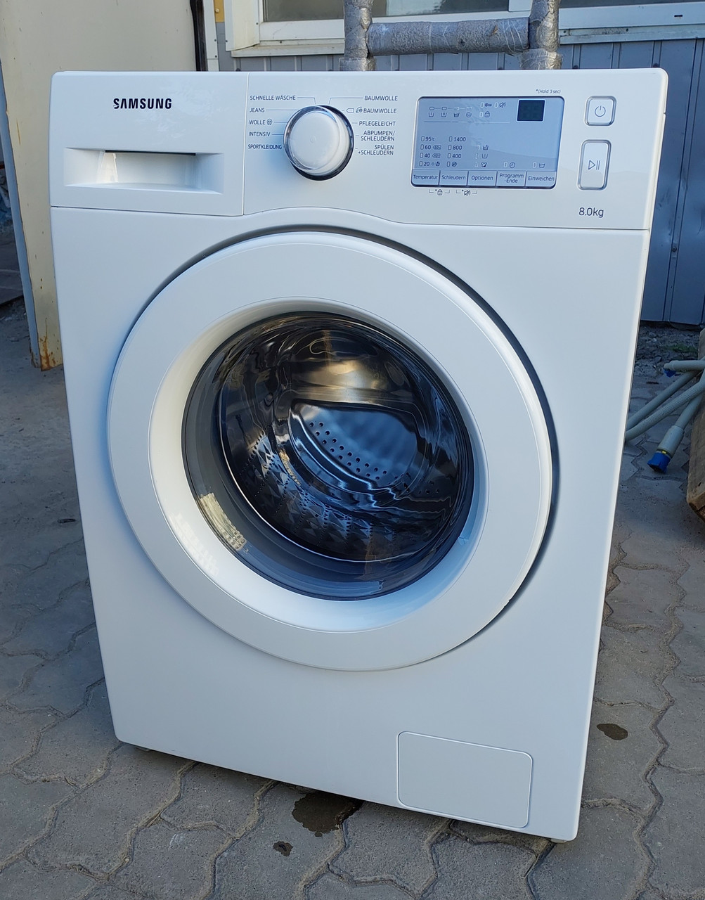 Пральна машина Samsung Samsung WW80J3473KW 8кг А+++ інвертор