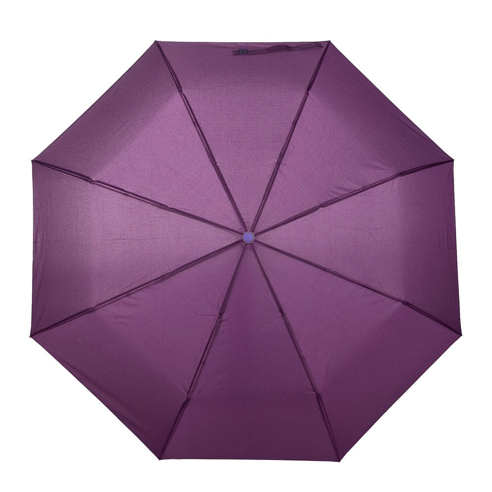 Зонт женский складной полный автомат антиветер Yuzont 1757 фиолетовый (fb) - фото 3 - id-p1678349286