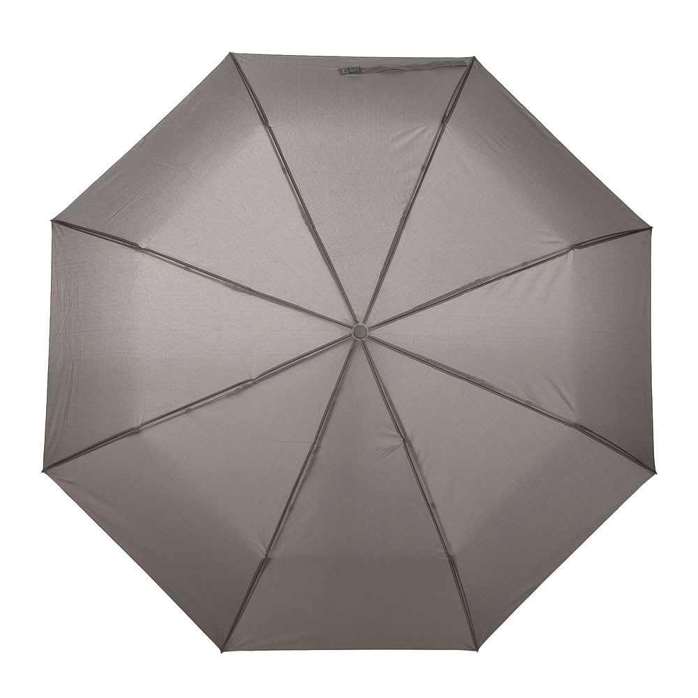 Зонт складной полный автомат антиветер унисекс Yuzont 1757 серый (fb) - фото 3 - id-p1678349490