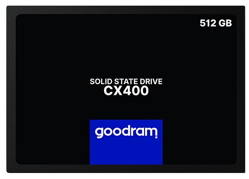 Накопичувач SSD 512GB SATA III 3D TLC 2.5 GOODRAM CX400 SSDPR-CX400-512