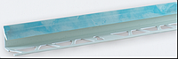 Угол внутренний под плитку (7-8 мм) мрамор голубой LTR06