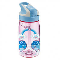 Бутылка для воды Laken Tritan Summit Bottle 0,45L, Love Whales (LTNSLO)