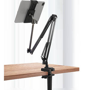 Тримач універсальний на ліжко, стіл для планшета, смартфона, iPad Mini / Гнучка стійка для смартфона