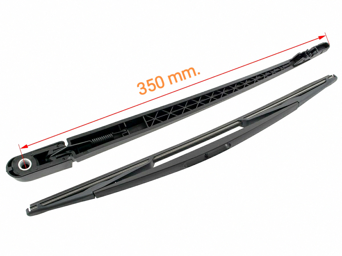 Renault Sandero 2008-2013, задній двірник з тримачем (щітка з щіткотримачем)