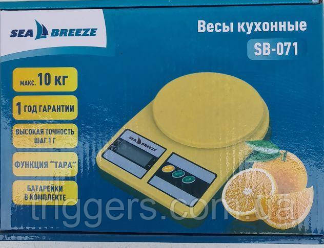 Ваги кухонні SeaBreeze SB-071 10 кг, фото 1