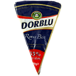 Сир Дорблю (синій) Dorblu Käserei 100g 5шт/пач 40шт/ящ (Код: 00-00012713)