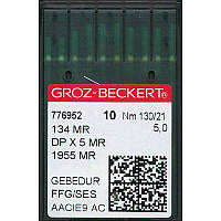 Иглы 134MR/SAN11 FFG/SES GEBEDUR, №130, GB, (DPX5MR, 1955MR), 1 уп.=10 шт.,Groz-Beckert, 134MR/SAN11 FFG/SES