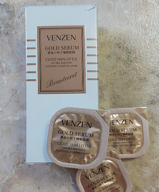 Маска нічна для обличчя Venzen Gold Serum Skin Little 7,5 г (1 шт.)