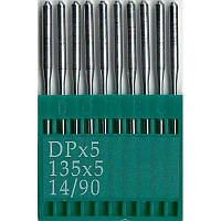 Иглы 134 R, № 90, DO, (DPx5, 135x5, 135x7, 797, SY1955), 1 уп.=10 шт.,Dotec, DPx5 N90, 34995