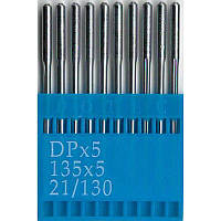 Иглы 134 R, №130, DO, (DPx5, 135x5, 135x7, 797, SY1955), 1 уп.=10 шт.,Dotec, DPx5 N130, 34998