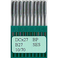 Иглы B27 FFG/SES, № 70, DO, (81x1, DCx27, DCx1, MY1023, SY6120), 1 уп.=10 шт.,Dotec, DCx27 SES N70, 35044