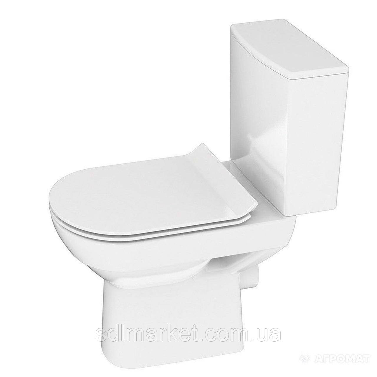 Компакт Cersanit 604 CITY NEW CLEAN ON 011 3/5 slim дюроплас