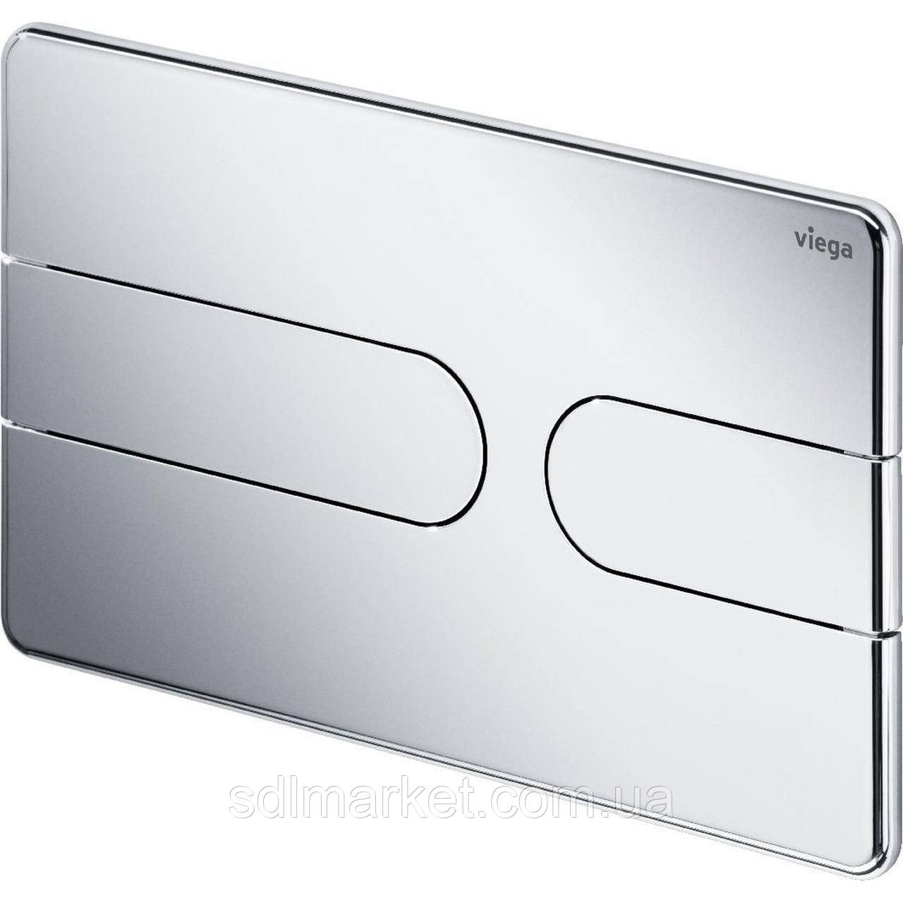 Панель згортання Prevista для бачків Visign for Style 23, матовий хром, Viega 773069, фото 1