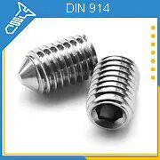 Гвинти DIN 914 настановні