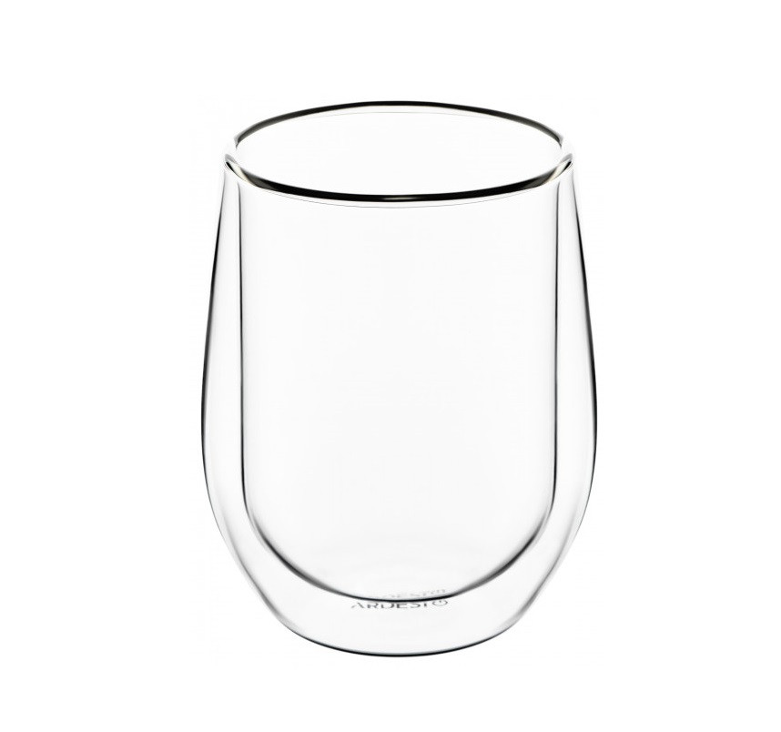 Набір із 2 чашок Ardesto з подвійними стінками 320 мл для лате (AR2637G)